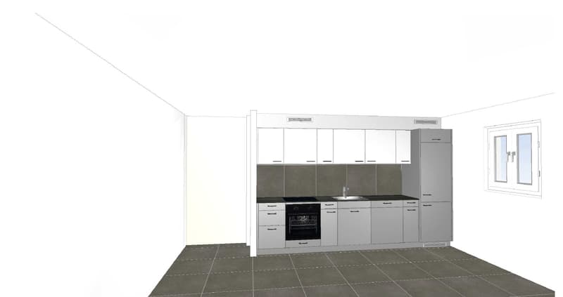 À louer – Magnifique appartement 2.5 pièces NEUF - 170 m2 pelouse et terrasse 13m2 à Chalais (2)