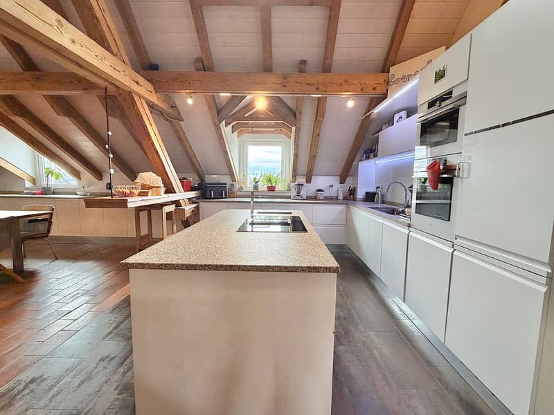 Duplex d’exception proche Romont | 5.5 pièces | Cachet unique (4)