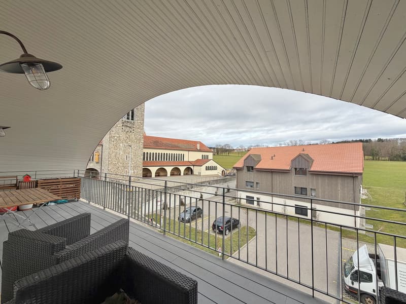 Duplex d’exception proche Romont | 5.5 pièces | Cachet unique (5)