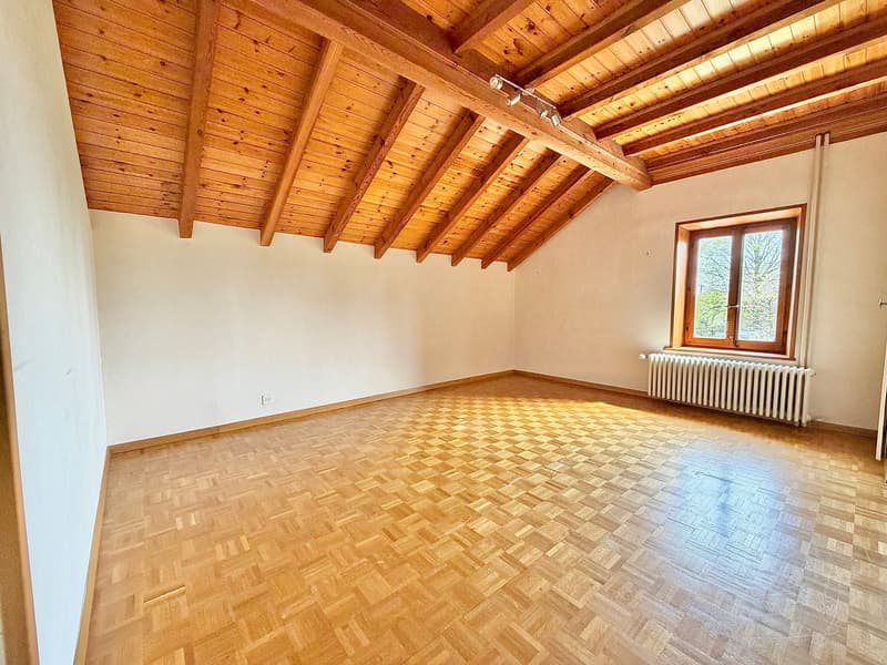 Exclusivité – Duplex 5 pièces avec jardin et garage à Le Vaud (proche Nyon) (5)
