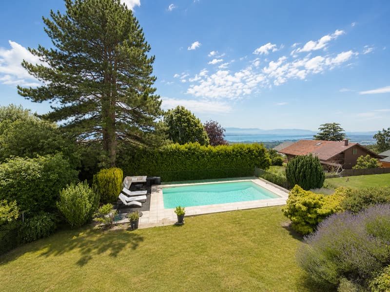 Arzier-Le Muids – Villa individuelle, piscine et vue panoramique (4)