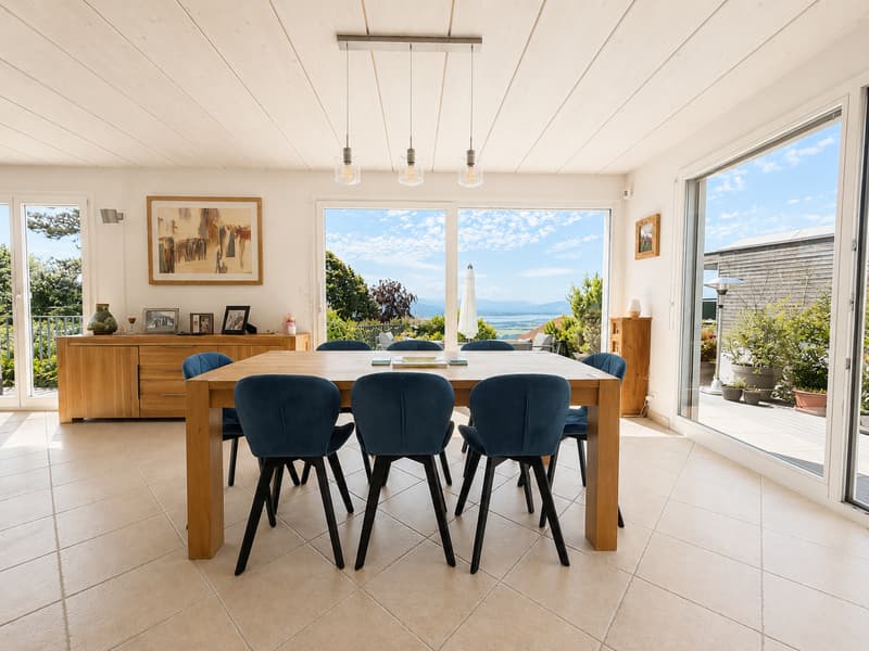 Arzier-Le Muids – Villa individuelle, piscine et vue panoramique (8)