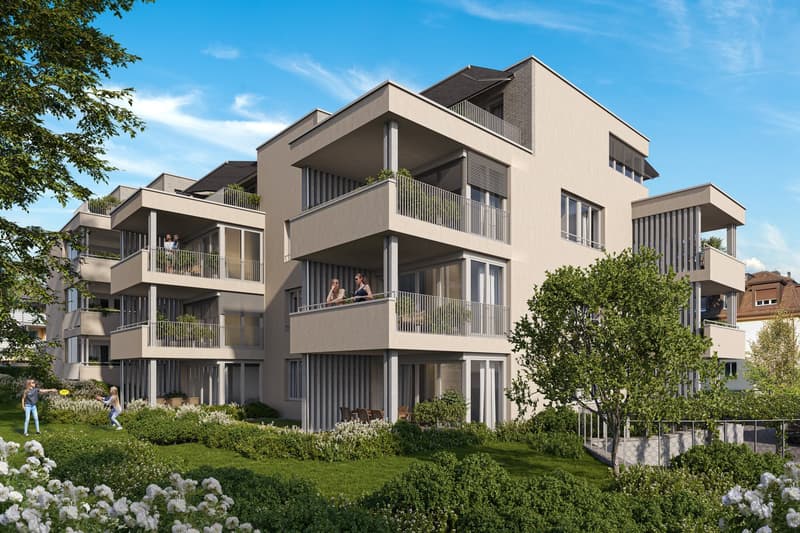 Moderne 3.5-Zimmer-Neubauwohnung mit traumhafter Küche und Loggia – im Herzen von Zürich (5)