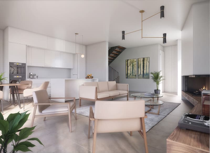 Villa mitoyenne neuve - 5.5 pièces avec jardin - Livraison fin 2027 (6)