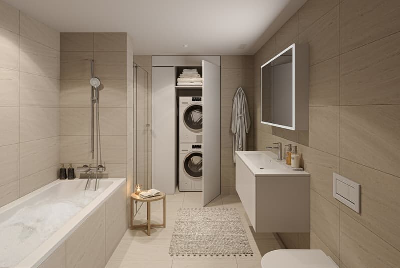 Exklusive 2½-Zimmer-Attikawohnung mit grosszügigen Terrassen in Zürich-Höngg (4)