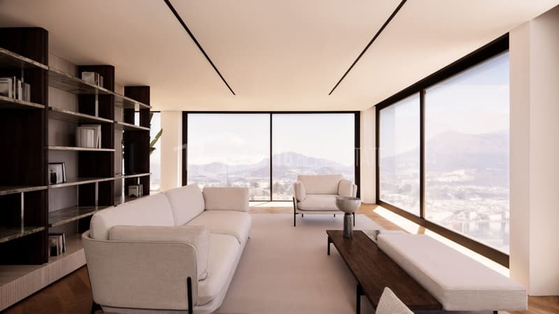 Penthouse with stunning panoramic and lake views (8)