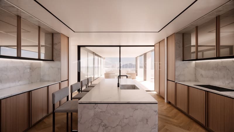 Penthouse with stunning panoramic and lake views (10)