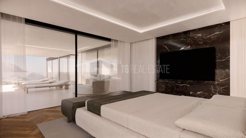 Penthouse with stunning panoramic and lake views (11)