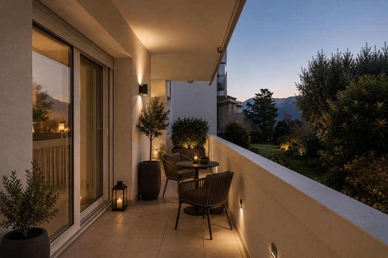An elegant 4.5-room flat with terraces, close to the centre and the station in Lugano (9)