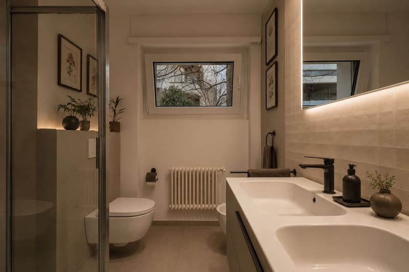 An elegant 4.5-room flat with terraces, close to the centre and the station in Lugano (6)