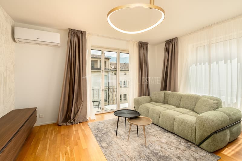 ELEGANT 3.5-ROOM FURNISHED ROOM IN THE CENTRE OF LUGANO (2)