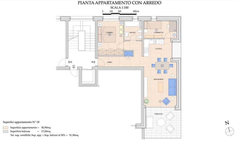 Möblierte 3.5-Zimmer-Wohnung in Lugano (9)