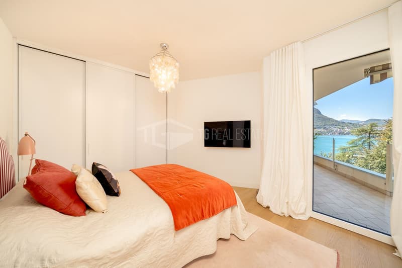 CONTEMPORARY ELEGANCE WITH LAKE VIEW IN CASTAGNOLA – 3.5 ROOMS (8)
