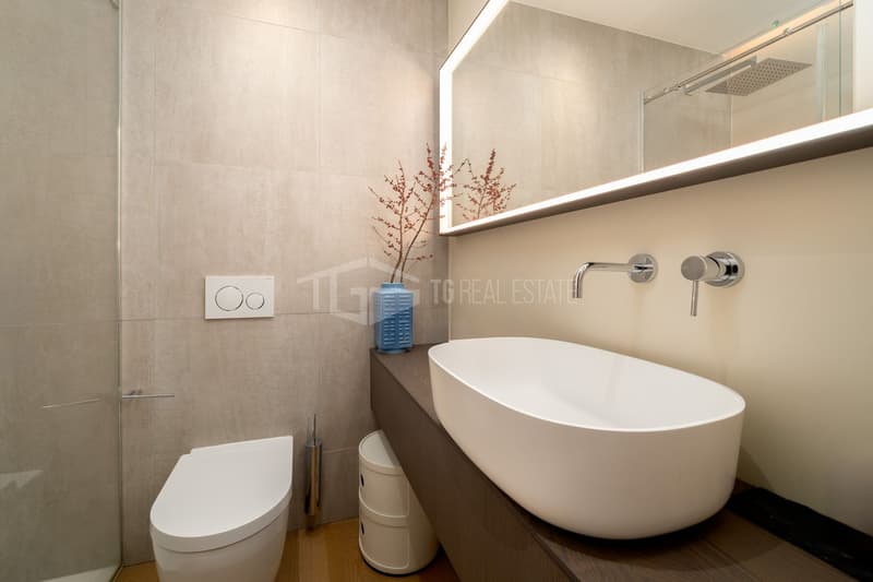 CONTEMPORARY ELEGANCE WITH LAKE VIEW IN CASTAGNOLA – 3.5 ROOMS (10)