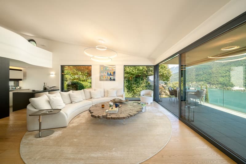 ELEGANTE APPARTAMENTO DI 4 LOCALI CON GIARDINO E VISTA LAGO (4)