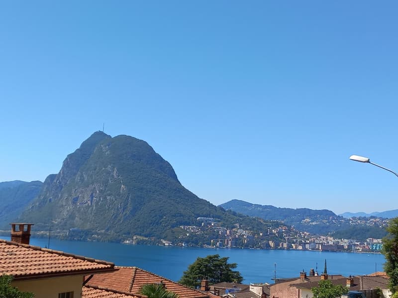 GEMÜTLICHE WOHNUNG IN CASTAGNOLA MIT SCHÖNEM SEEBLICK (1)