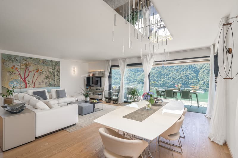 Exklusive 3,5-Zimmer-Wohnung mit Seeblick in Morcote zu verkaufen (Copy) (2)