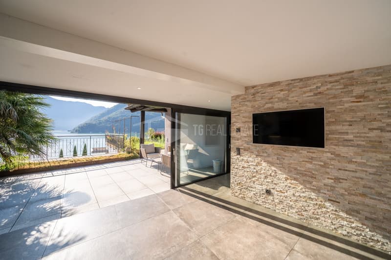 ACCOGLIENTE CASA CON GIARDINO E VISTA LAGO (7)