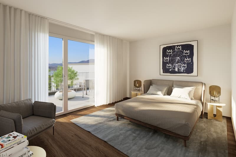 Exklusives Wohnen am Zürichsee – moderne 2.5-Zimmerwohnung im EG zu vermieten (4)