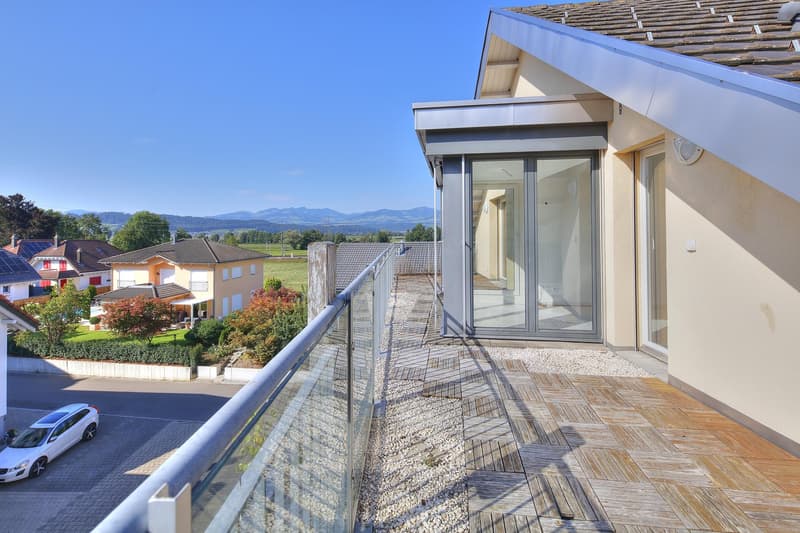 RESERVIERT // 3.5 Zimmer-Dachwohnung mit Aussicht und Raumgefühl // RESERVIERT (7)