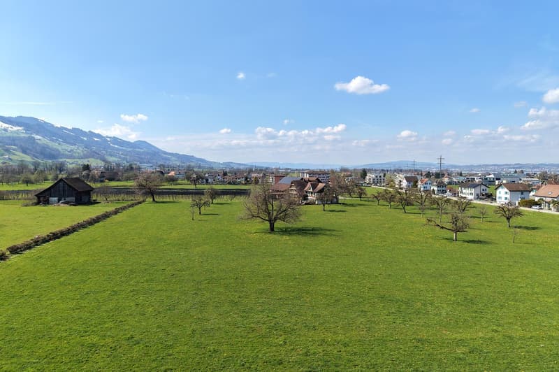 Bauland mit grossem Potential – Nähe Bahnhof, am Grünen mit Weitsicht (3)
