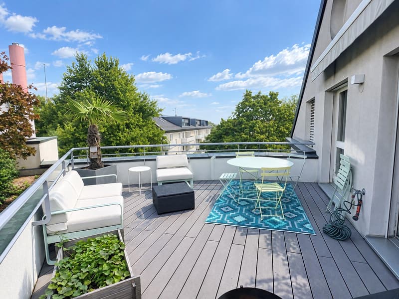 Attique en duplex au coeur du village de Veyrier (6)