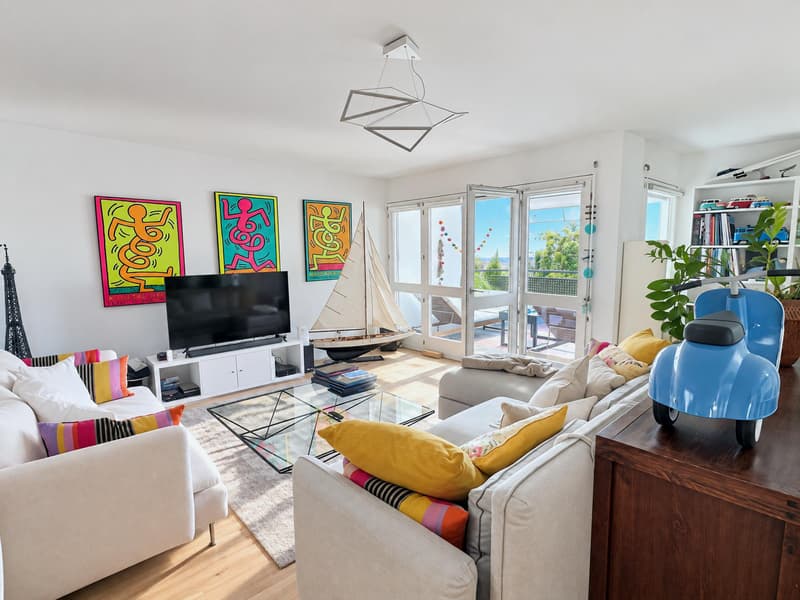 Attique en duplex au coeur du village de Veyrier (1)