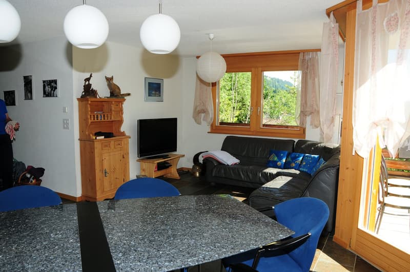 Charmante 3-Zimmer-FERIEN-Wohnung mit Alpenpanorama in Adelboden (5)