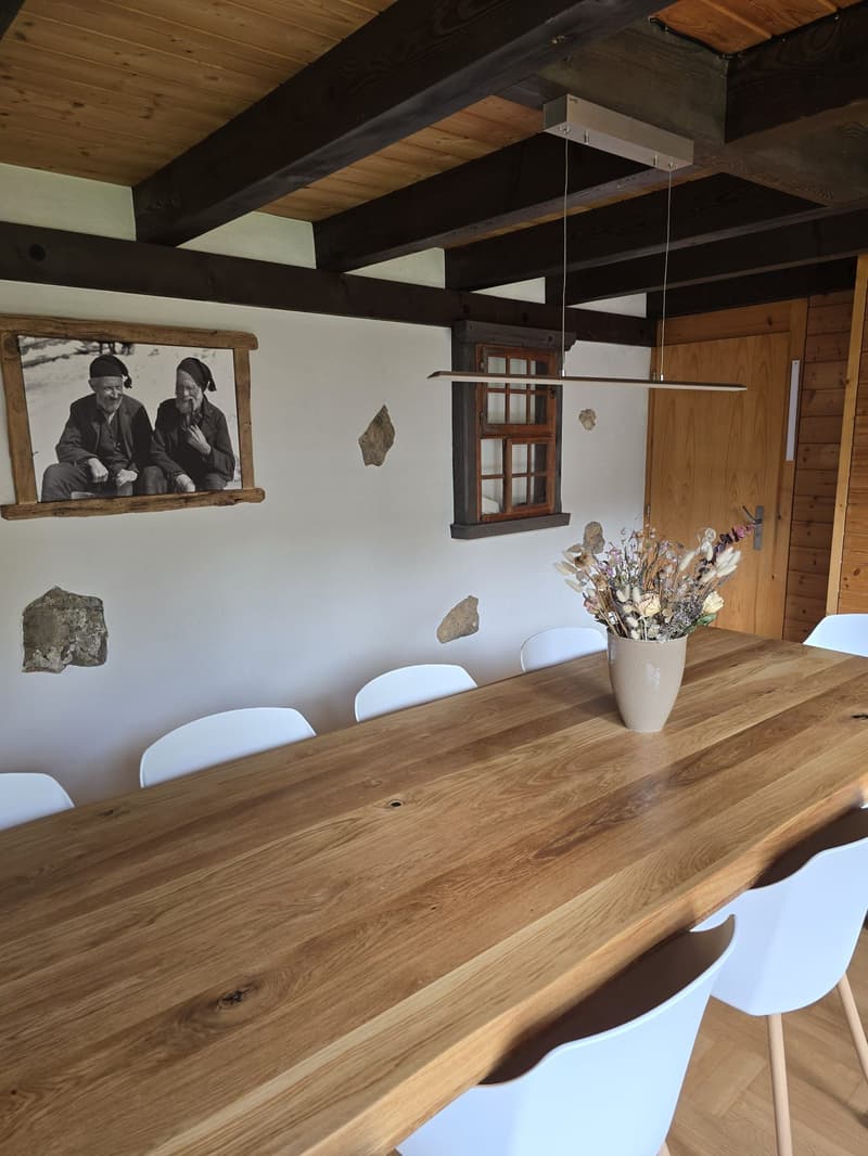 Sonnige 5.5-Zimmer- FERIEN-Wohnung mit Cheminée in Adelboden (4)