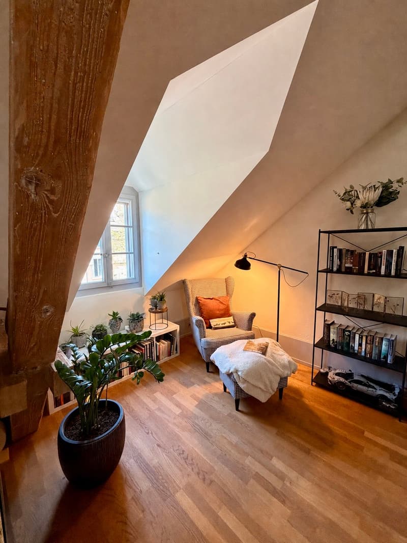 Charmante 2.5-Zimmer-Dachwohnung an ruhiger Lage in Bern (2)