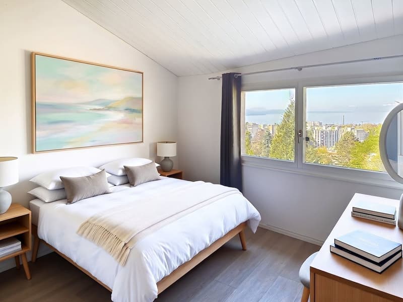 Élégance contemporaine avec vue panoramique sur le Léman (9)