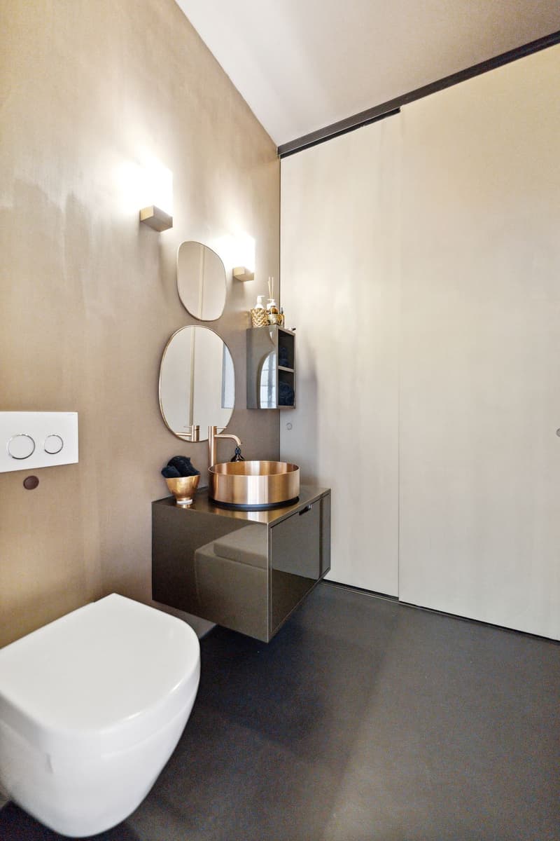 Luxuriöse Gästetoilette