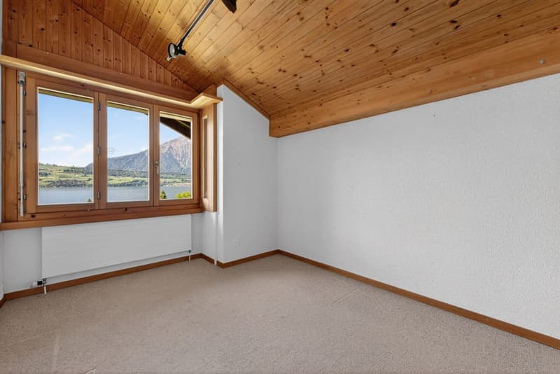 Unverbaubarer Blick auf den Thunersee - Wunderschöne Maisonette-Wohnung - Ihr neues Domizil (8)