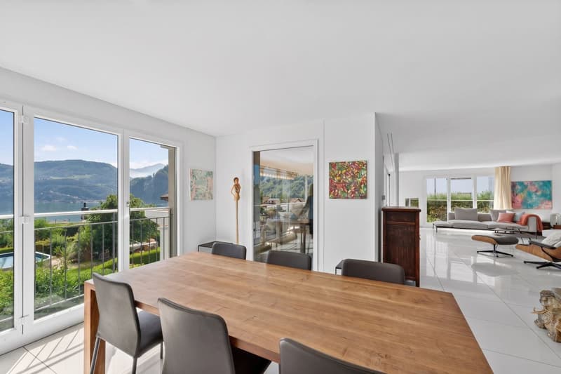Panorama-Wohnung - Aussichtslage - Interessanter Steuerstandort in Hergiswil (3)