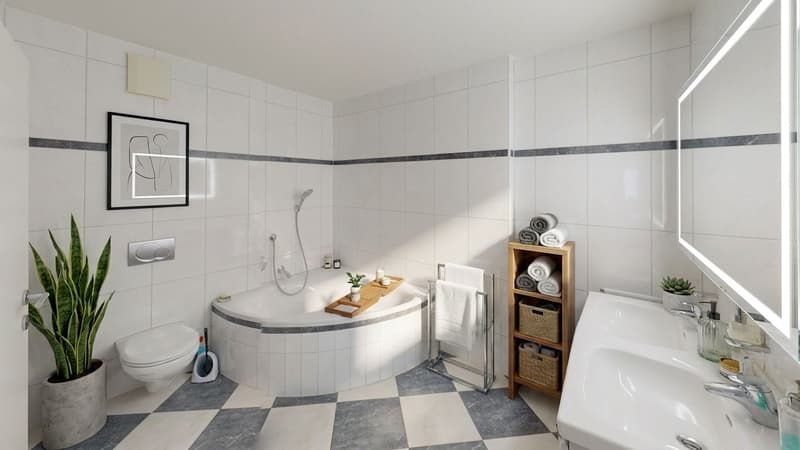 Helle 4-Zimmer-Wohnung mit grossem Balkon in Dietlikon kaufen (9)