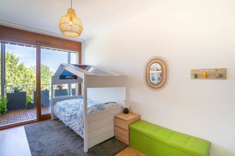 Appartement d'exception avec terrasse panoramique et vue sur le Jura à Presinge (11)