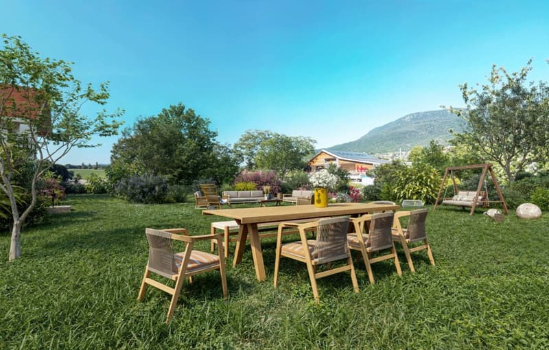 Duplex de charme entre nature et sérénité - Hameau de Monniaz avec grand jardin privatif (12)