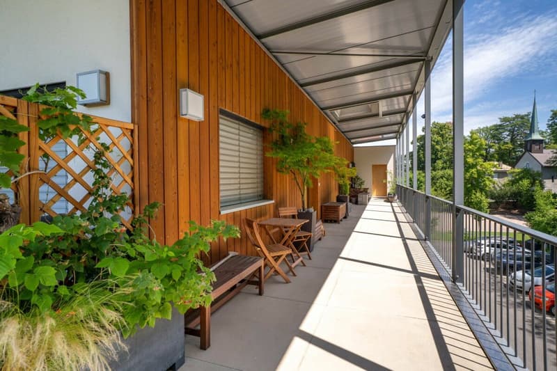 Appartement d'exception avec terrasse panoramique et vue sur le Jura à Presinge (15)