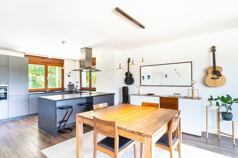 Appartement d'exception avec terrasse panoramique et vue sur le Jura à Presinge (2)