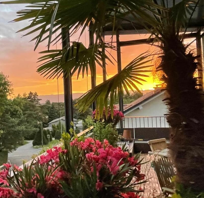 Appartement d'exception avec terrasse panoramique et vue sur le Jura à Presinge (19)