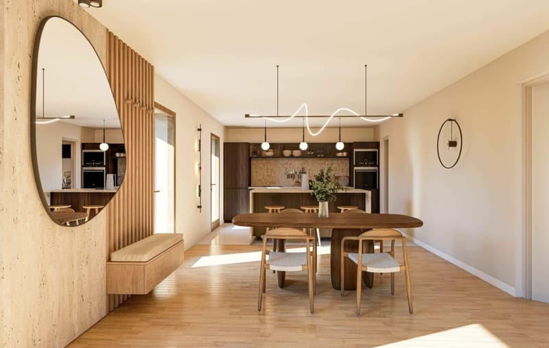 Appartement en rez-de-jardin au coeur de la nature - Hameau de Monniaz (2)