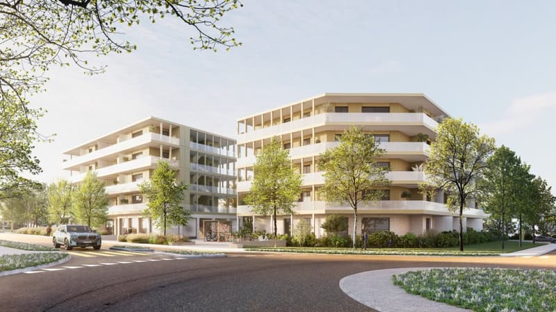 Moderne 4,5-Zimmer-Wohnung in Bulle (1)