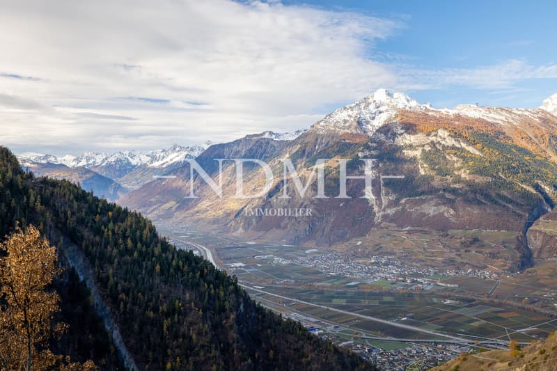 Splendide appartement avec vue imprenable sur la Vallée du Rhône (12)