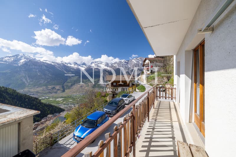Splendide appartement avec vue imprenable sur la Vallée du Rhône (10)