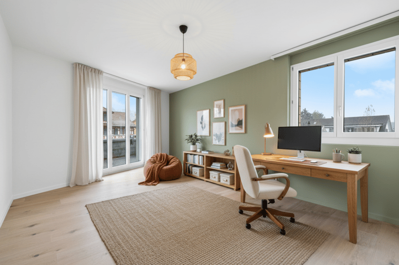 Première occupation après rénovation complète dans un emplacement central à Meilen - appartement mansardé près du lac de Zurich (6)