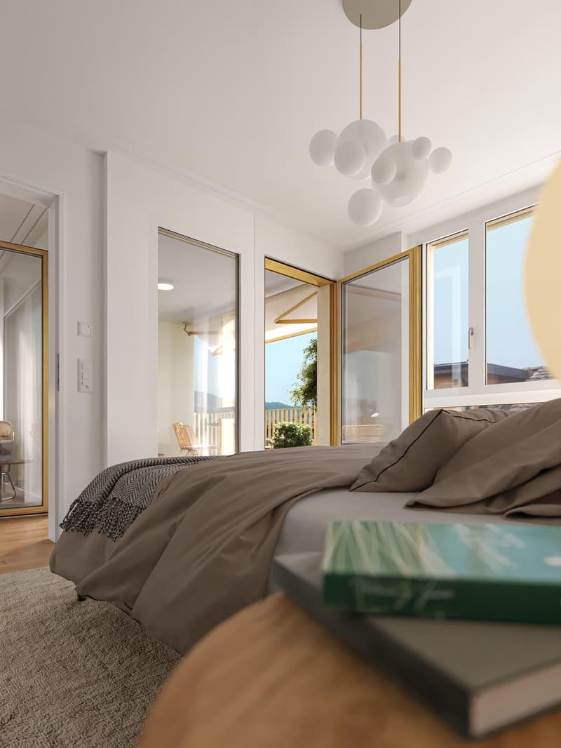 Im Herzen von Altstetten grosszügige 4.5-Zimmer-Neubauwohnung mit Gartensitzplatz (3)