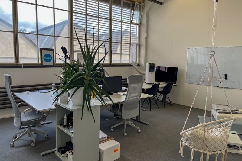 Charming office in an old factory hall (3)