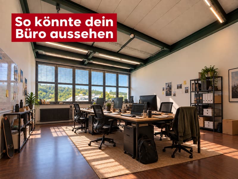 Grosszügiges Büro im EG in kreativer Fabrikhalle (2)
