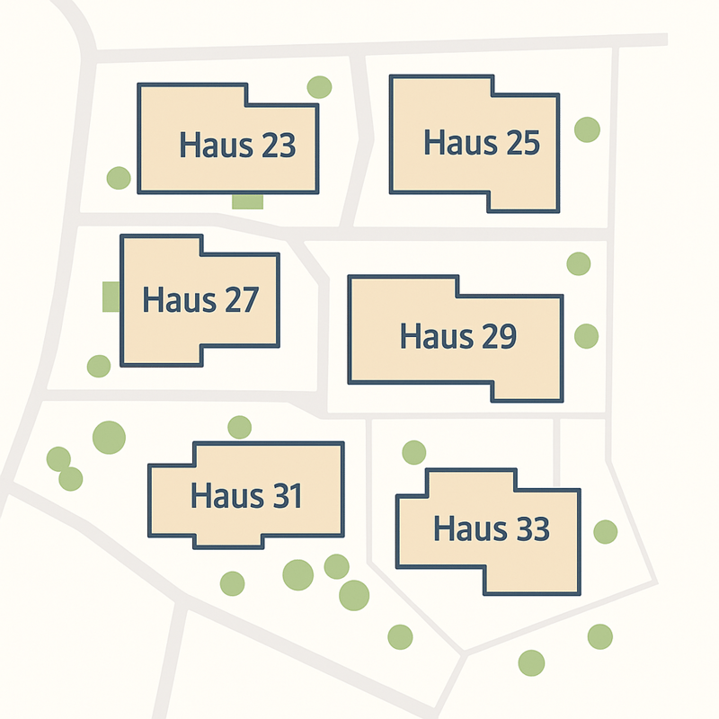 Übersicht Überbauung