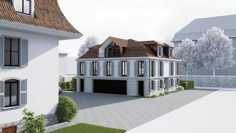 Résidence du Château Mafroi - Exceptional Townhouses in the Heart of Nyon (3)